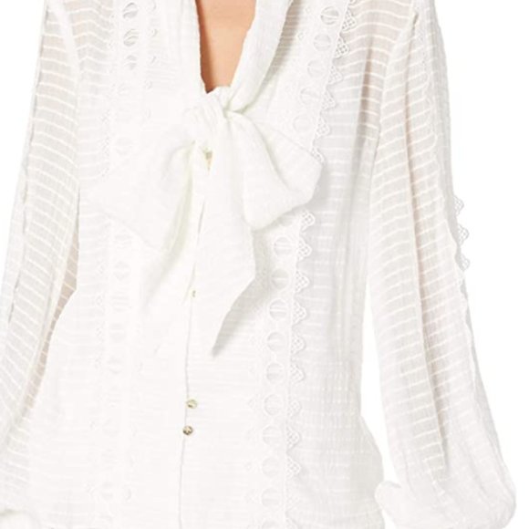 Women's long sleeve transparent top